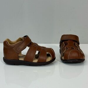 Stride Rite Brown Kids Sandals